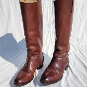 Calf High Brown Frye Boots Womens sz 6.5